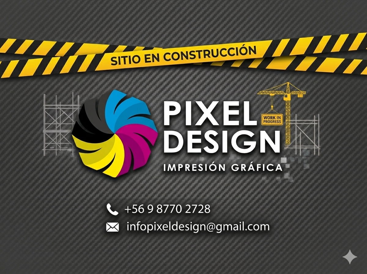 Pixel Design – Impresión Gráfica – Sitio en Construcción